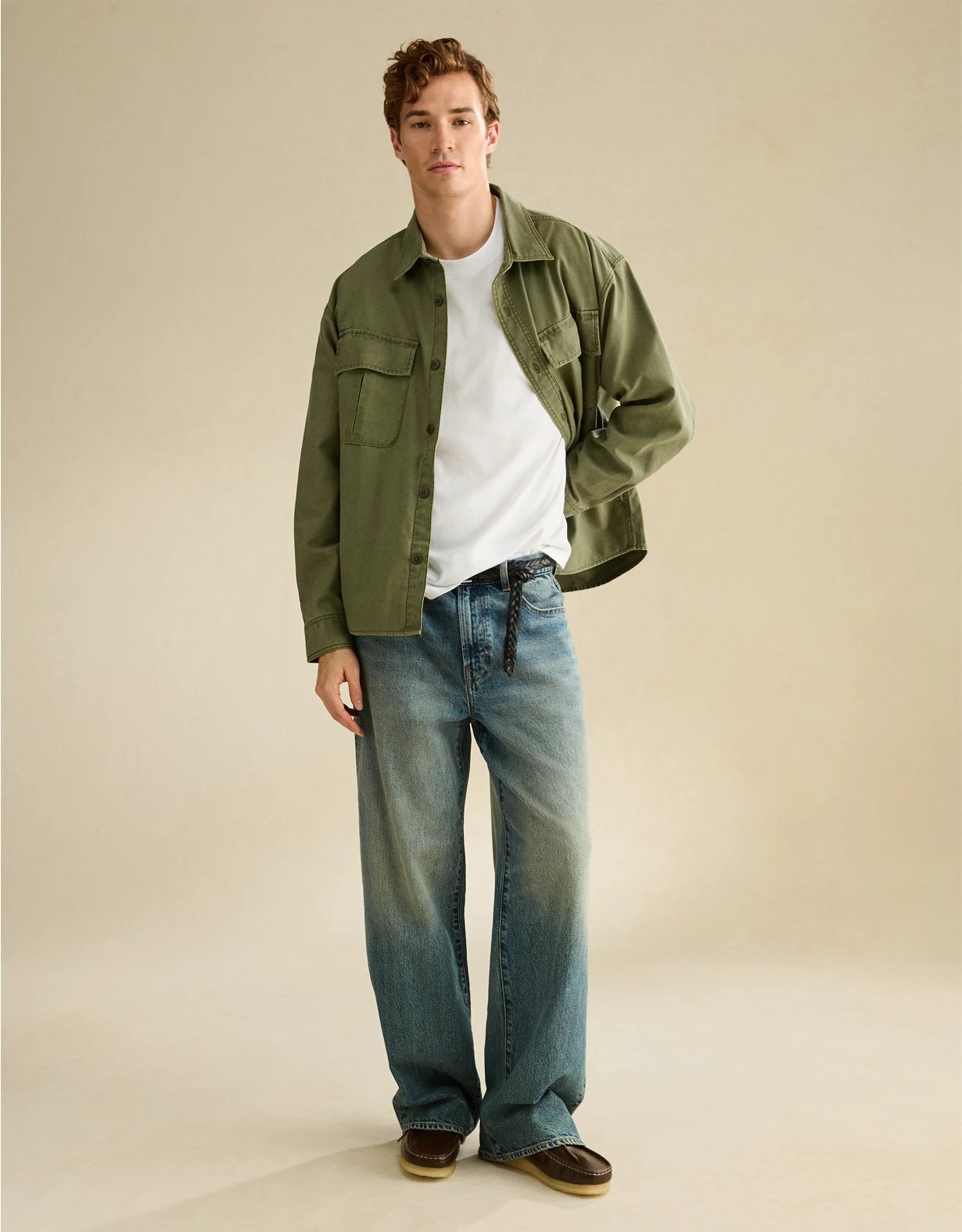 AE Boxy Fit Overshirt