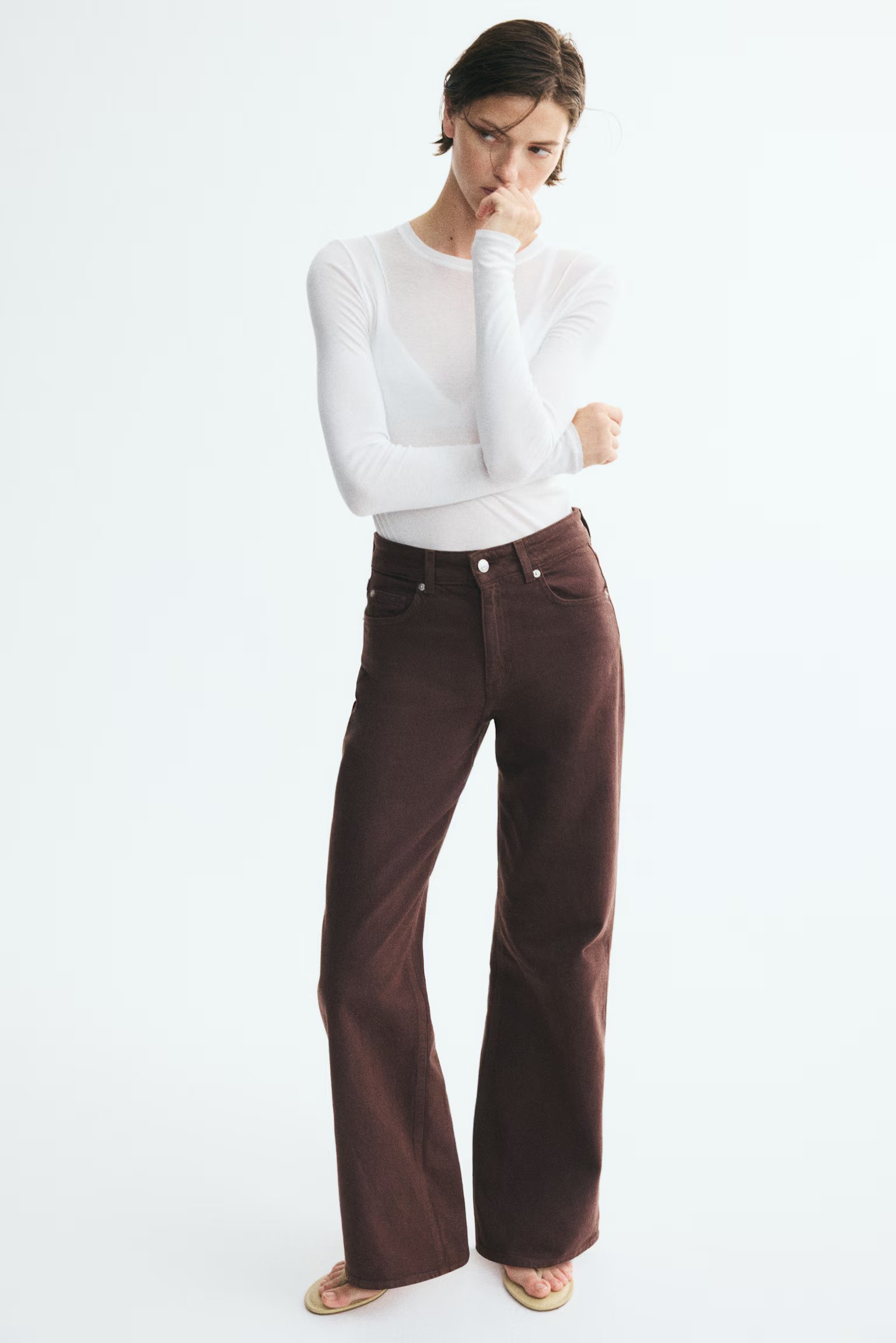 Harper High Rise Wide Leg Jeans